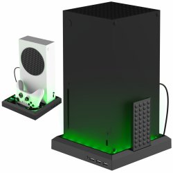 DSX-810 Xbox Series S/X Ställ RGB Ljus