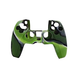 PlayStation 5 DualSense Kontroller Silikonskin Kamouflage Grön