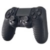 PS4 Handkontrollsskydd Silikon 3st Svart Röd Blå