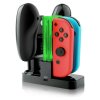 Färgglad LED-laddstationshållare för Nintendo Switch Joy-Con