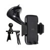 Hållare Car Phone Holder with Suction Cup & AC-vent Clip