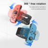 Nintendo Switch Joy-Con Armbandshållare 360-grader Rotation 2-pack Grå