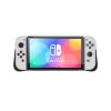 Nintendo Switch OLED Skal med Skärmskydd Kita Grip 360 Clear