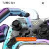 Transparent Spelkontroll Nintendo Switch/PC Trådad RGB
