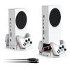 Xbox Series S/X Vertikal Kylningsdocka med två Spelkontroll-laddplatser