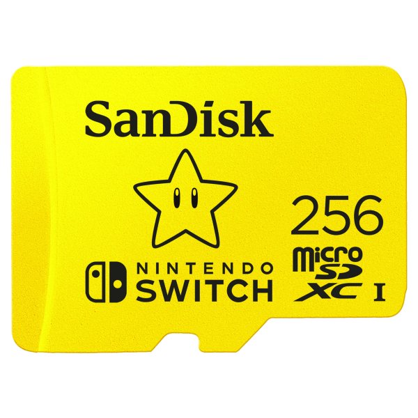 Minneskort MicroSDXC Nintendo Switch 256GB